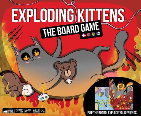 Spill Exploding Kittens The Board Game Nordic