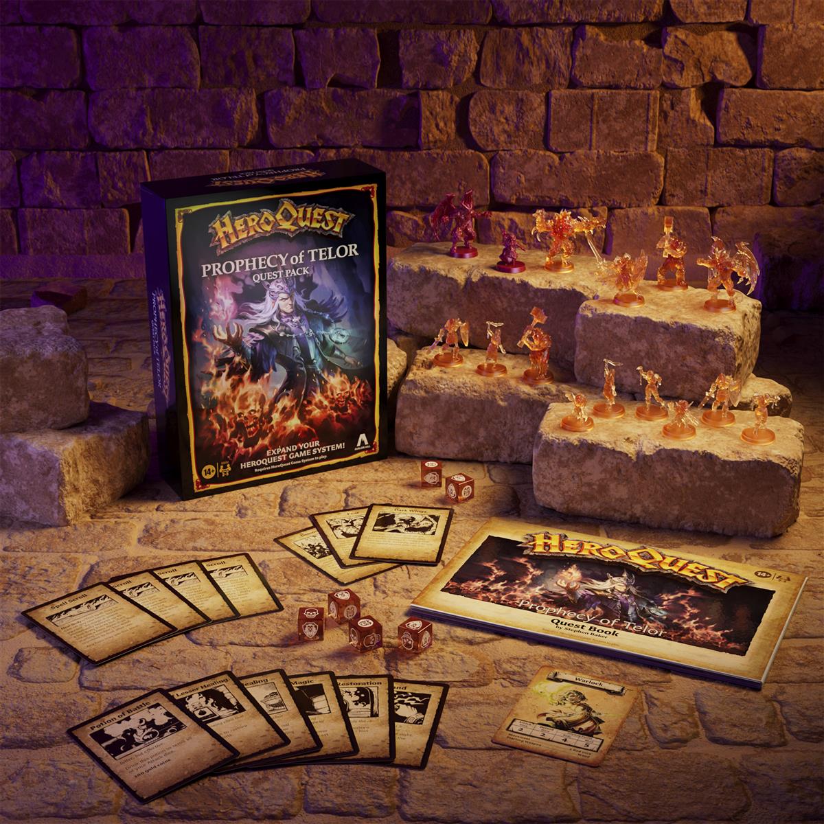 Spill Heroquest Prophecy Telor Quest Eng