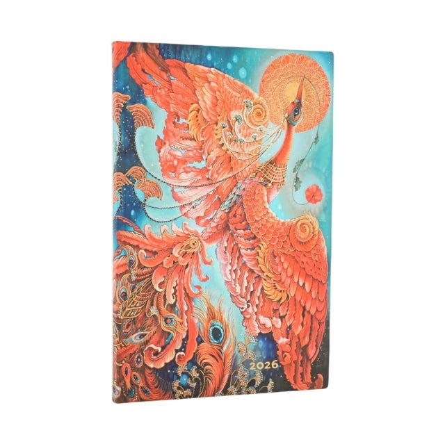 Kalender Paperblanks 12M 2026 Maxi Firebird