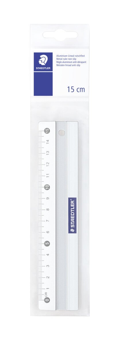Linjal Staedtler Mars aluminium 15cm