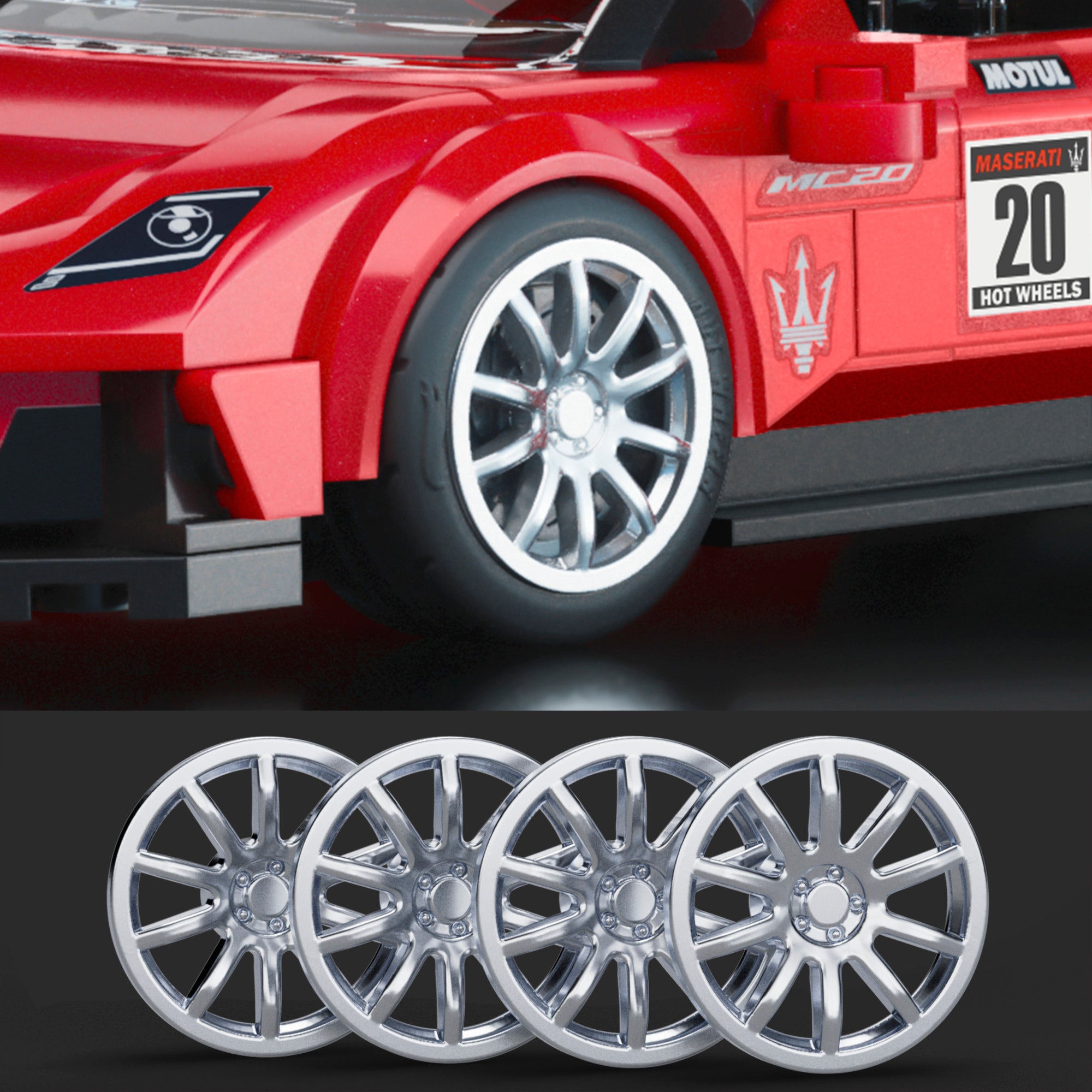 Hot Wheels Brick Shop Speed Series Maserati MC20