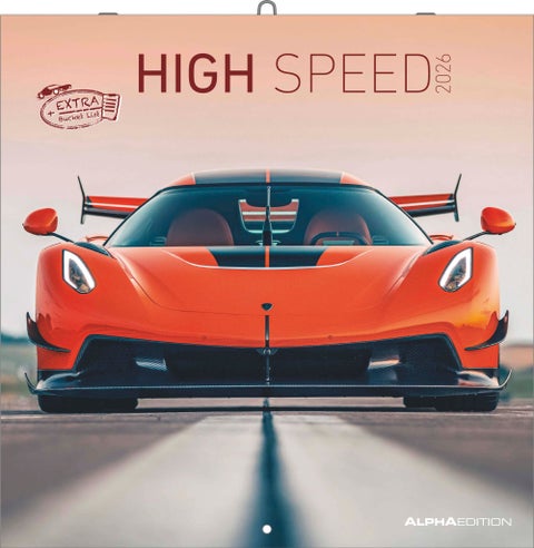 Kalender 2026 30x30 High Speed