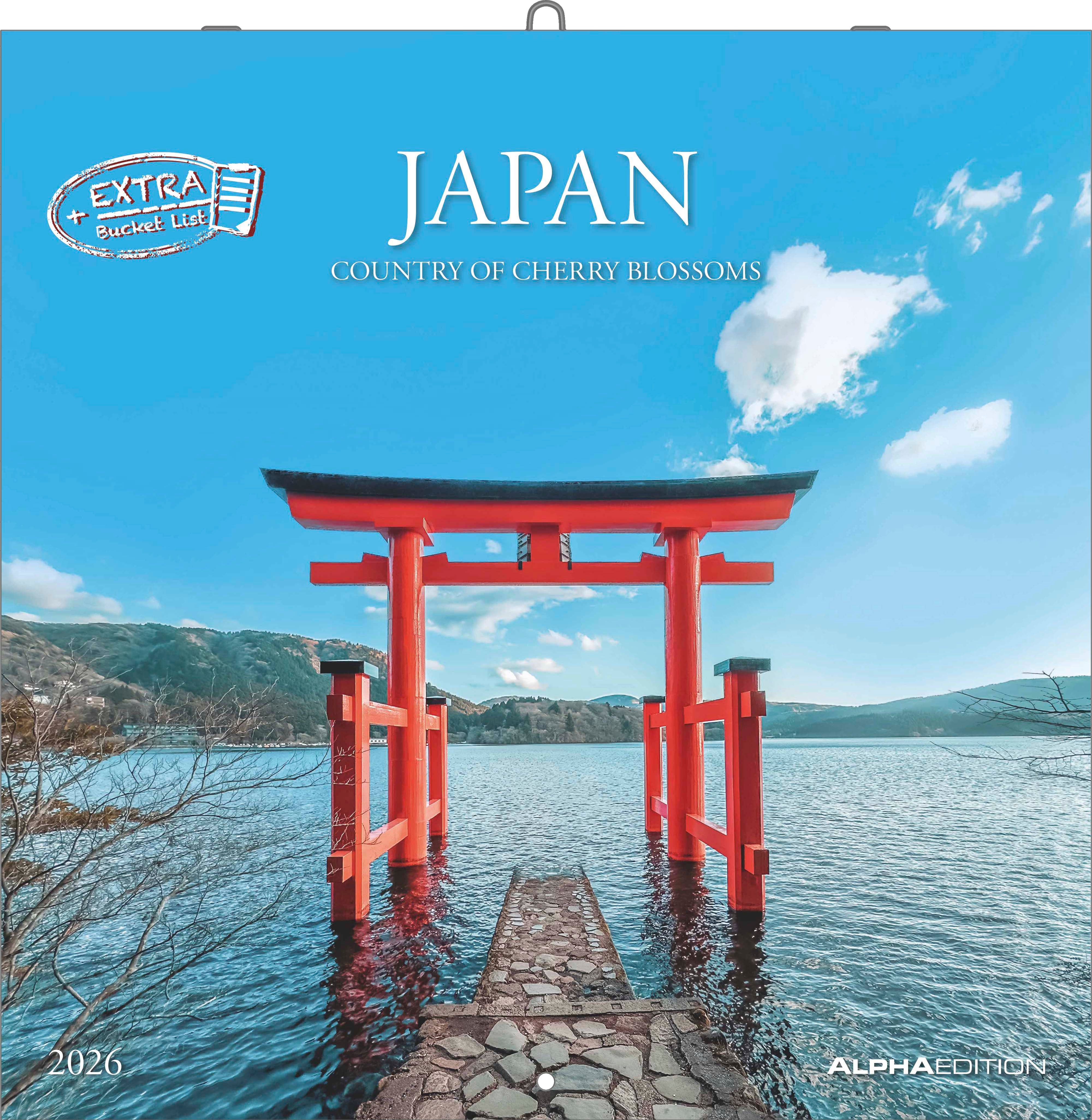 Kalender 2026 30x30 Japan