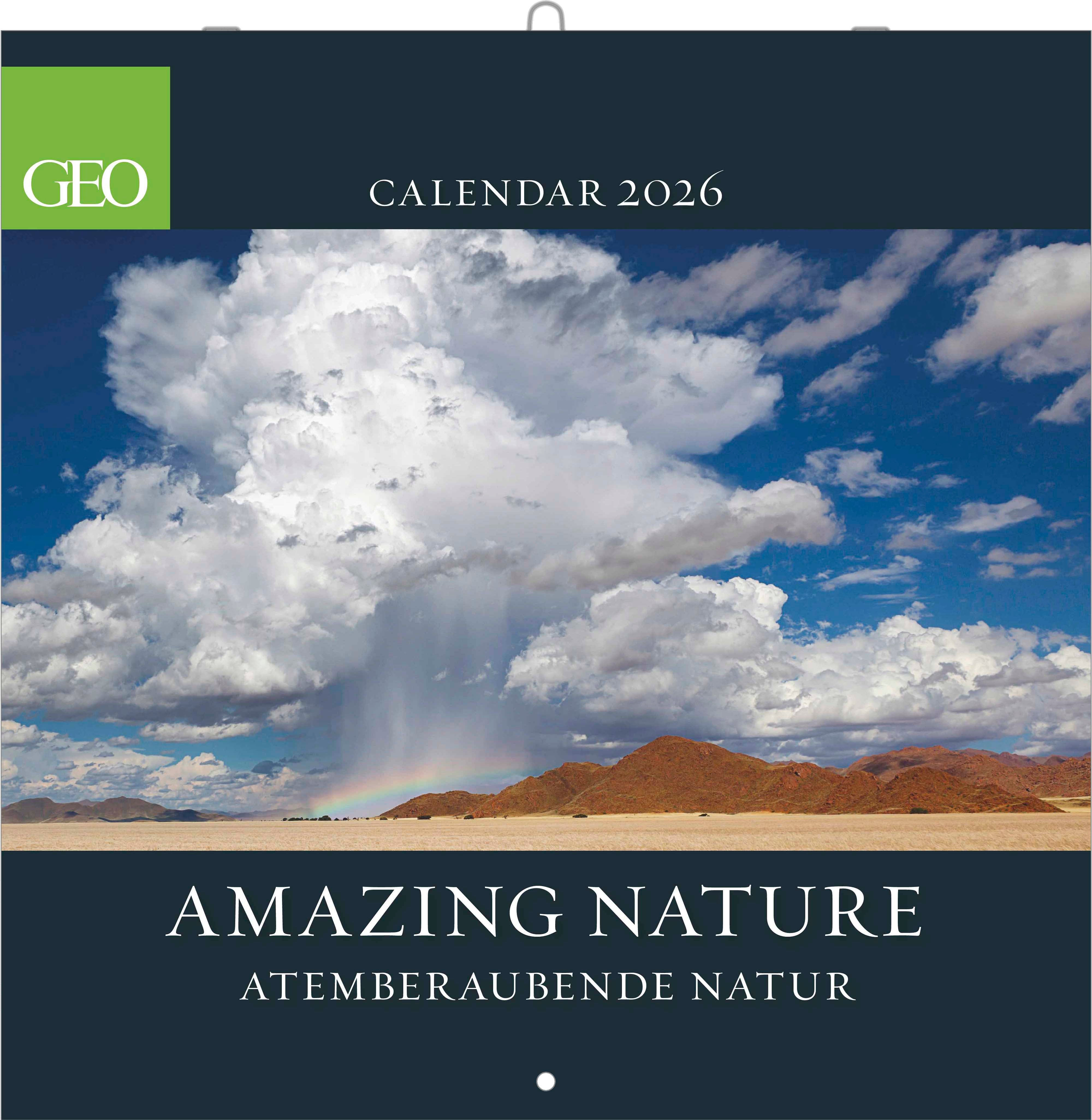 Kalender 2026 30x30 GEO Amazing Nature