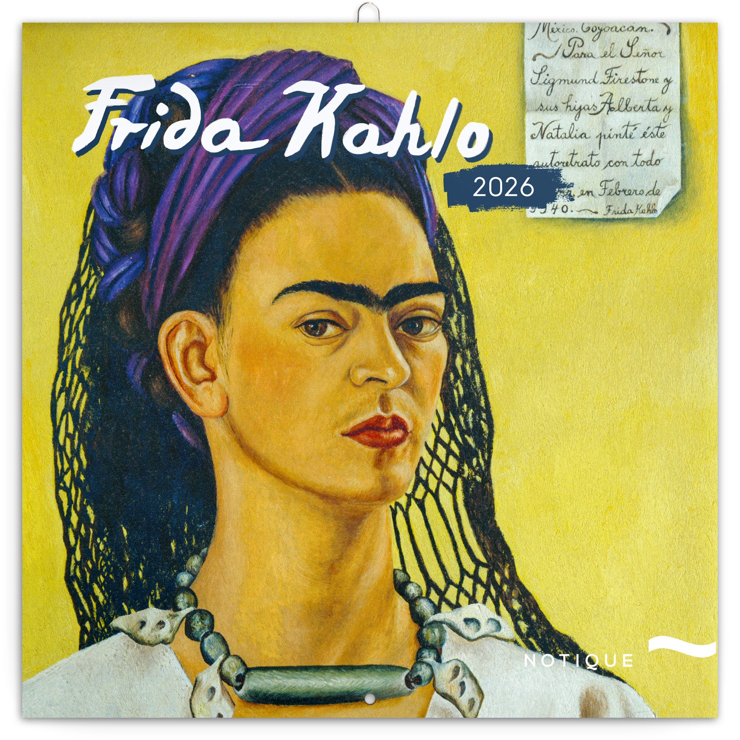 Kalender 2026 30x30 Frida Kahlo