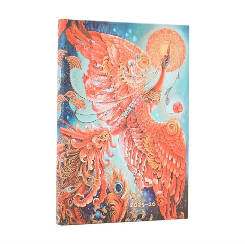 Kalender Paperblanks 18m 25/26 Firebird Mini