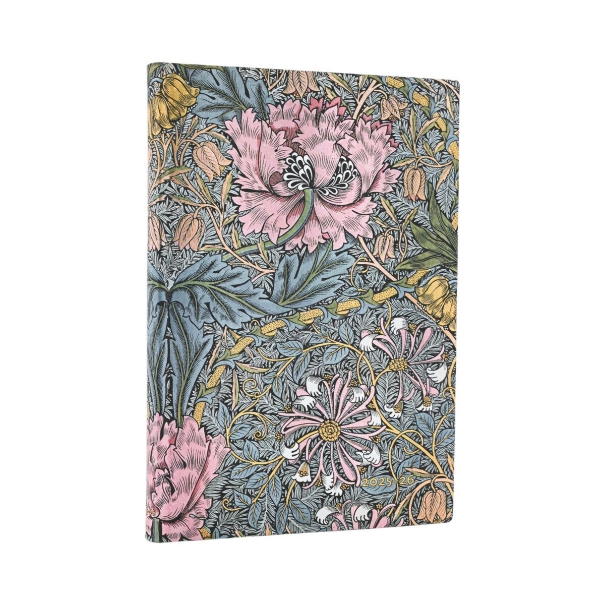 Kalender Paperblanks 18M 25/26 Morris Pink midi