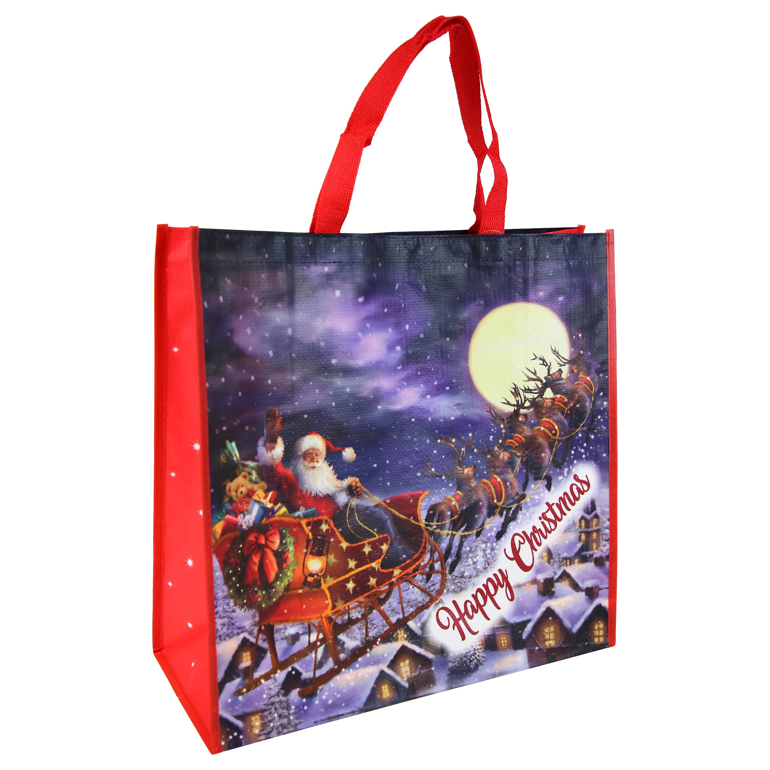 Handlenett Santa slede M
