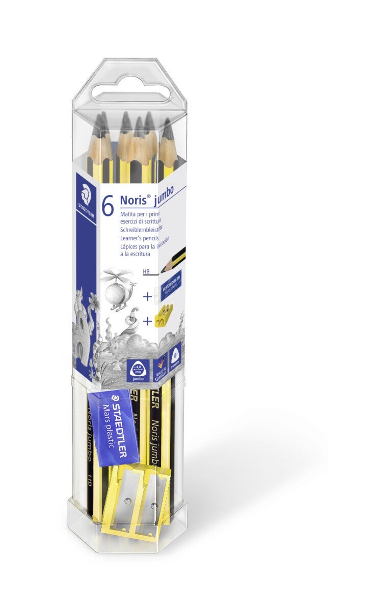 Blyantsett Staedtler Jumbo 8 deler