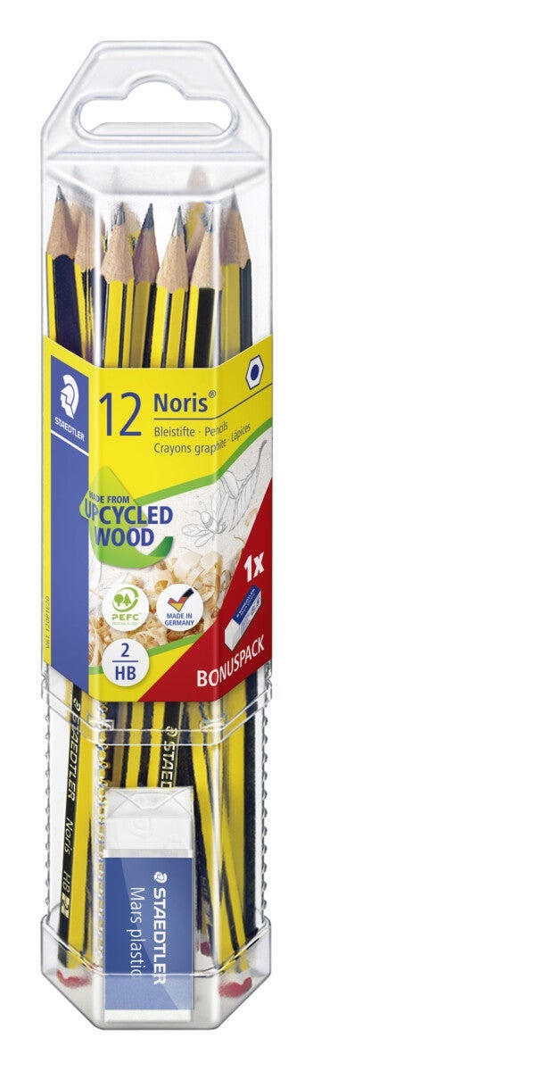 Blyant Staedtler inkl.visk. 13 deler