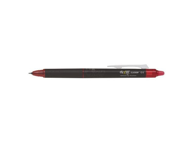 Geleroller FriXion Point Clicker 0,5 rød