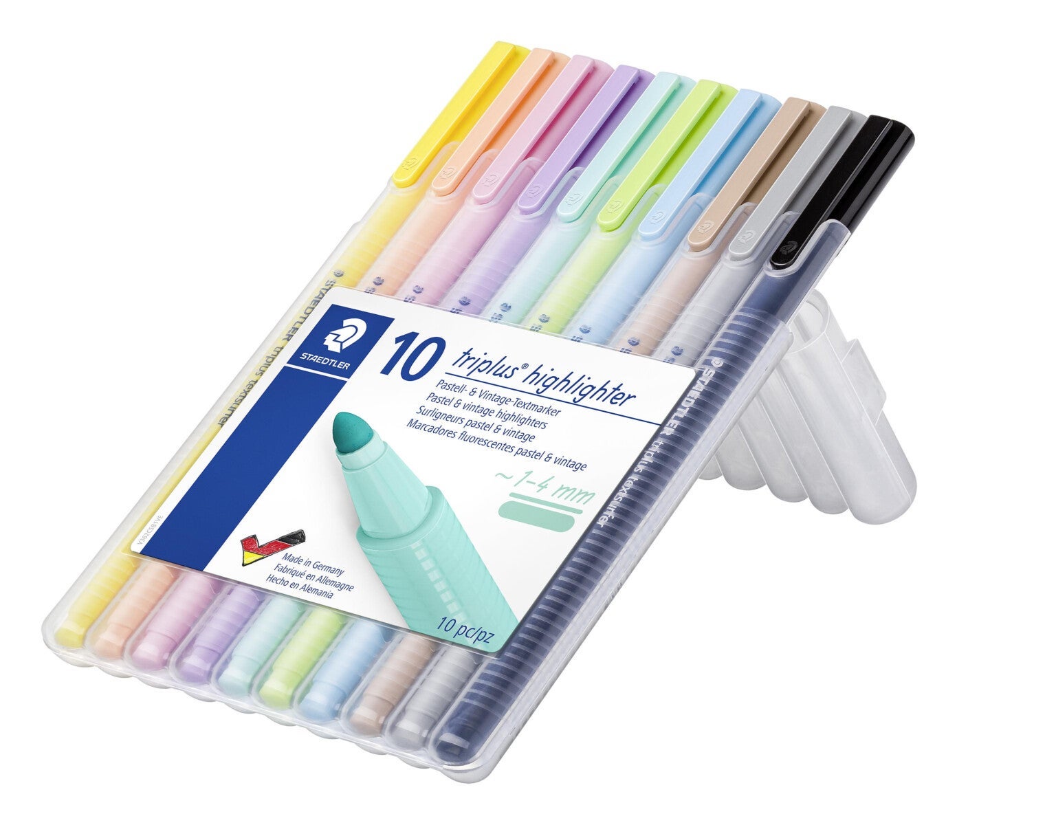 Tekstmarker Staedtler Triplus P+V (10)