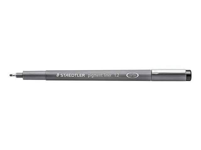 Fiberpenn Staedtler 1,2mm sort