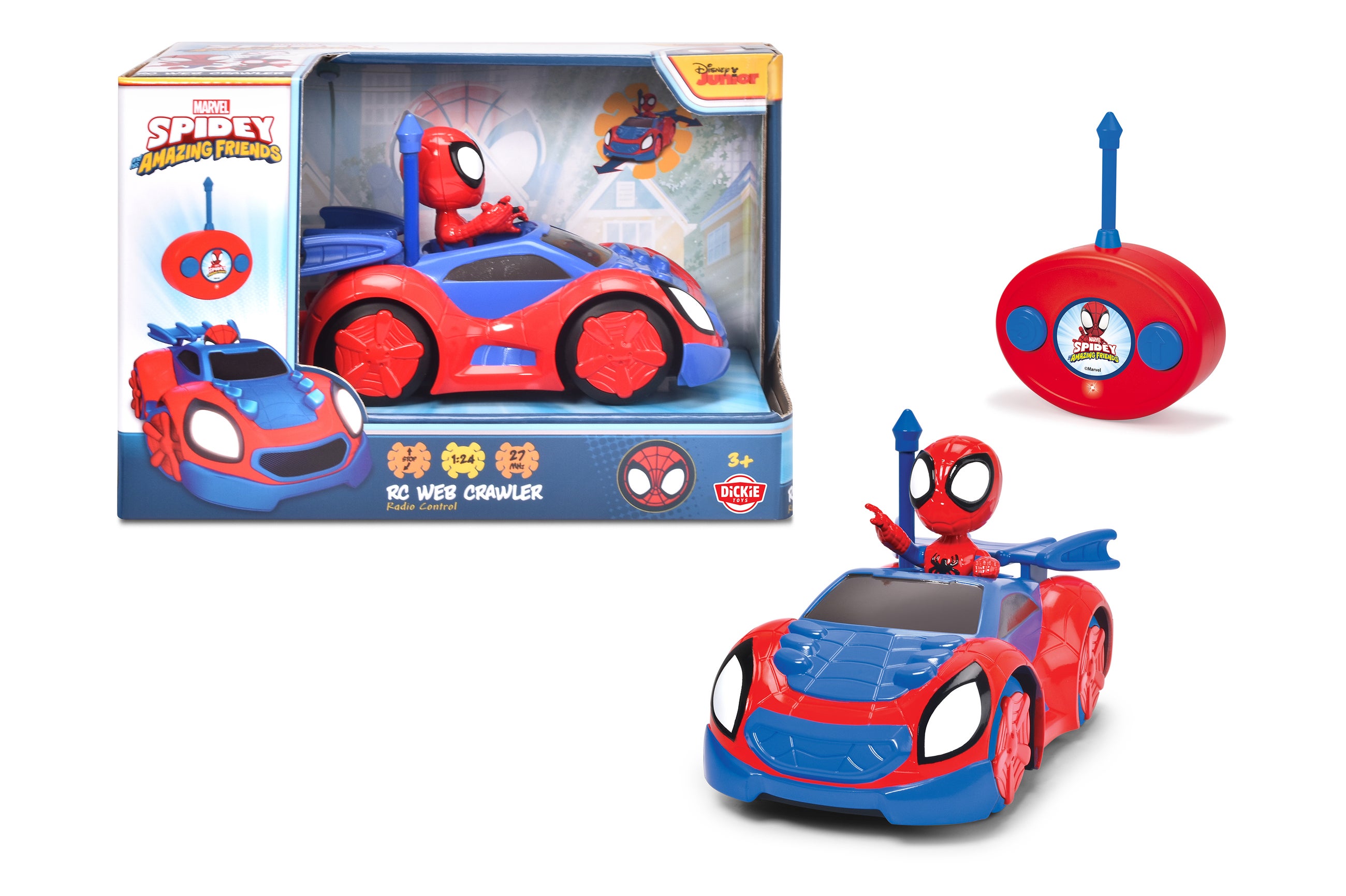 Jada Marvel Spidey Radiostyrt Bil