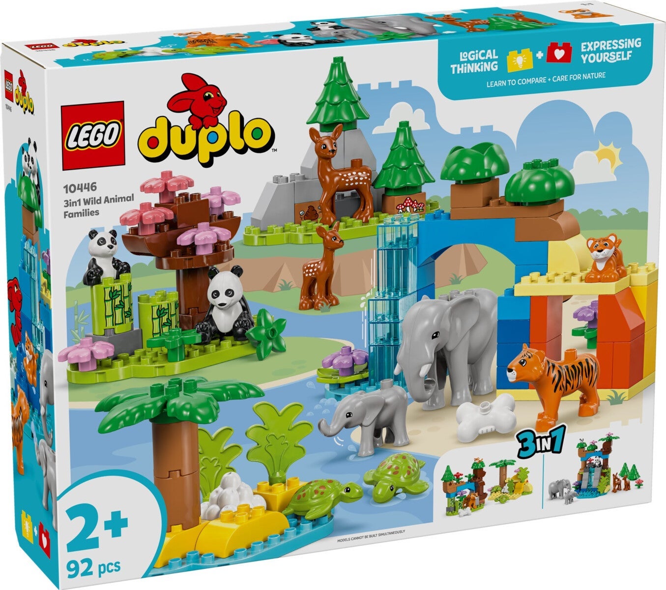 Lego 3-i-1 Villdyrfamilier 10446