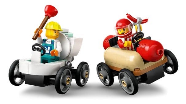 Lego Grenseløs action Racerbilbane med rampe 60460