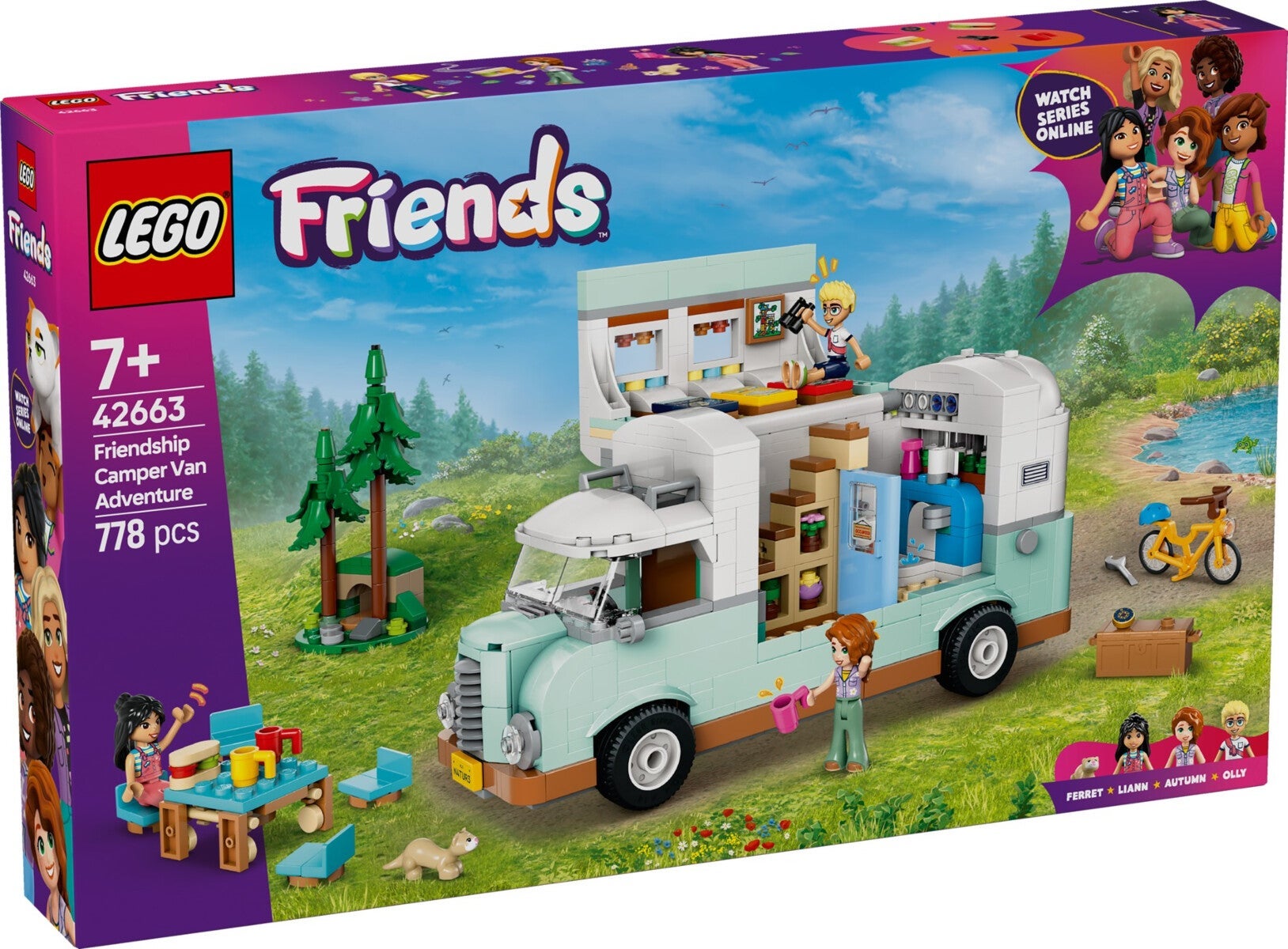 Lego Bobiltur med venner 42663