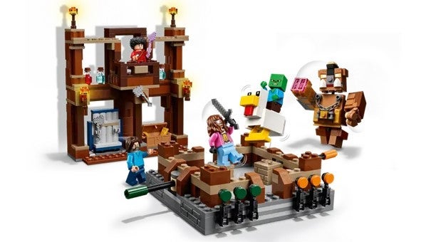 Lego Skogspalass med kamparena 21272
