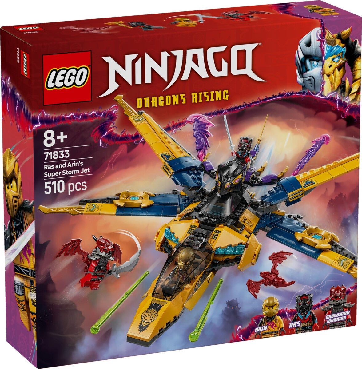 Lego Ras og Arins superraske stormjager 71833