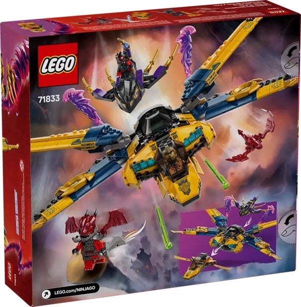 Lego Ras og Arins superraske stormjager 71833