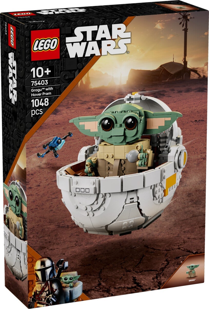 Lego Grogu med svevende barnevogn 75403