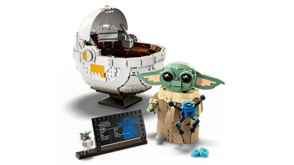 Lego Grogu med svevende barnevogn 75403