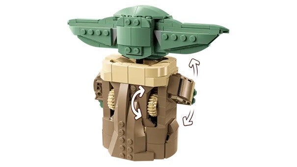 Lego Grogu med svevende barnevogn 75403