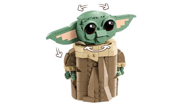 Lego Grogu med svevende barnevogn 75403