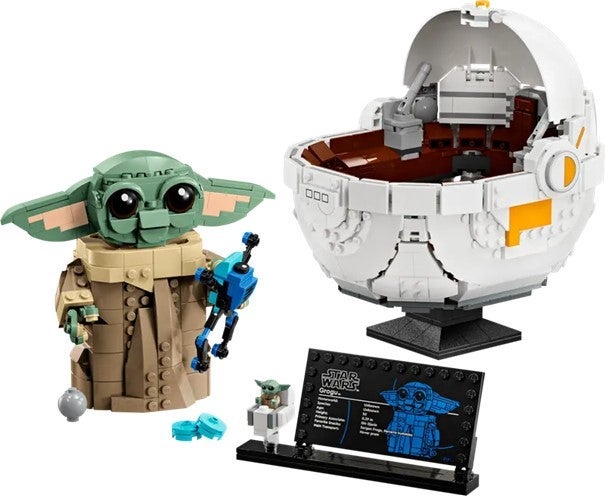 Lego Grogu med svevende barnevogn 75403