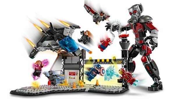 Lego Actionfylt kamp Captain America 76314