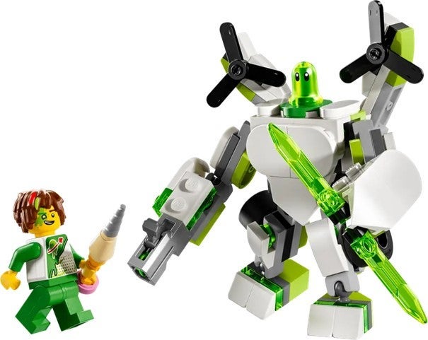 Lego Eventyr med Z-Blobs robot og fartøy 71487