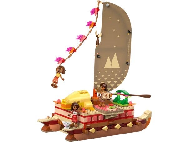 Lego Vaiana på kanoeventyr 43270