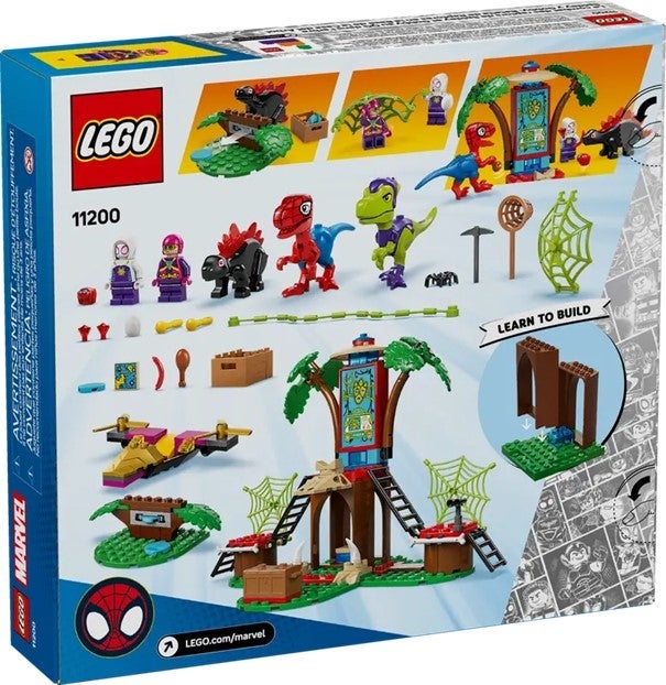 Lego Raptorkamp ved hovedkvarteret i treet 11200
