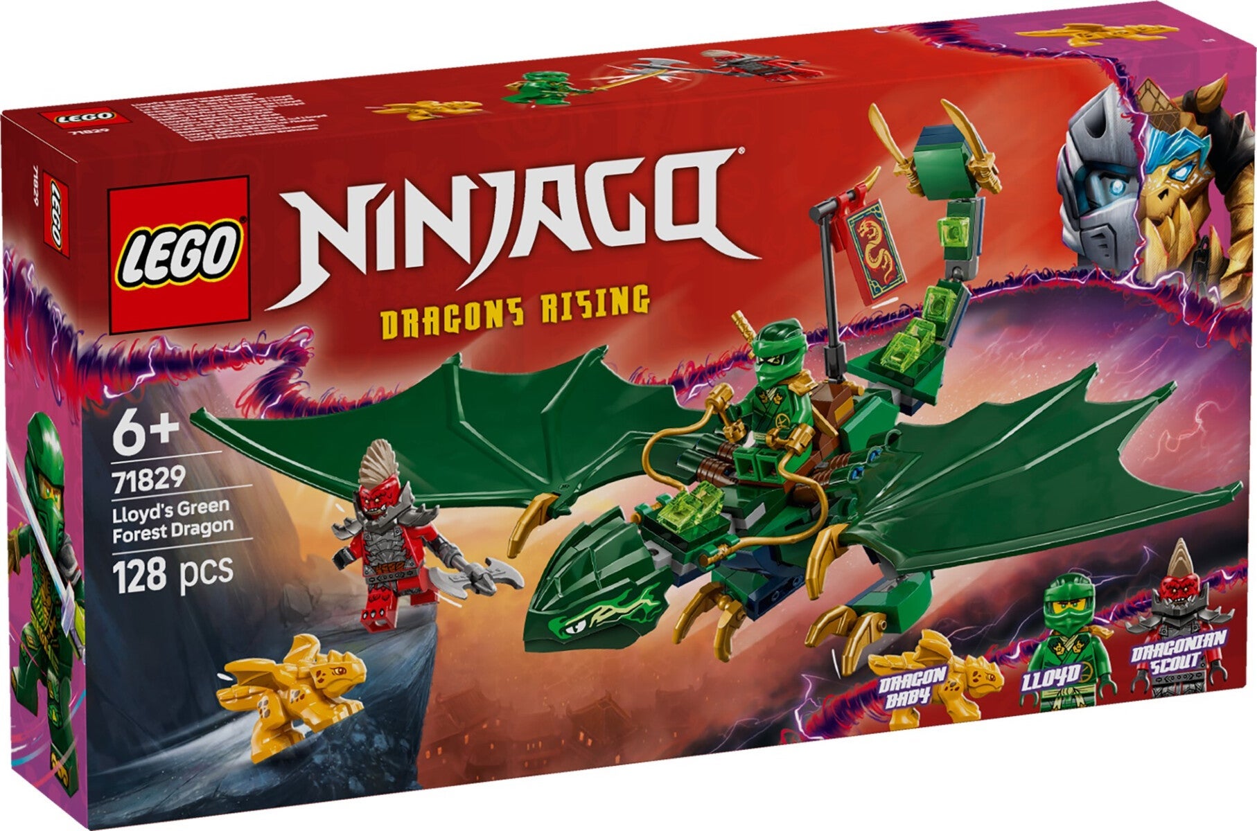Lego Lloyds grønne skogsdrage 71829