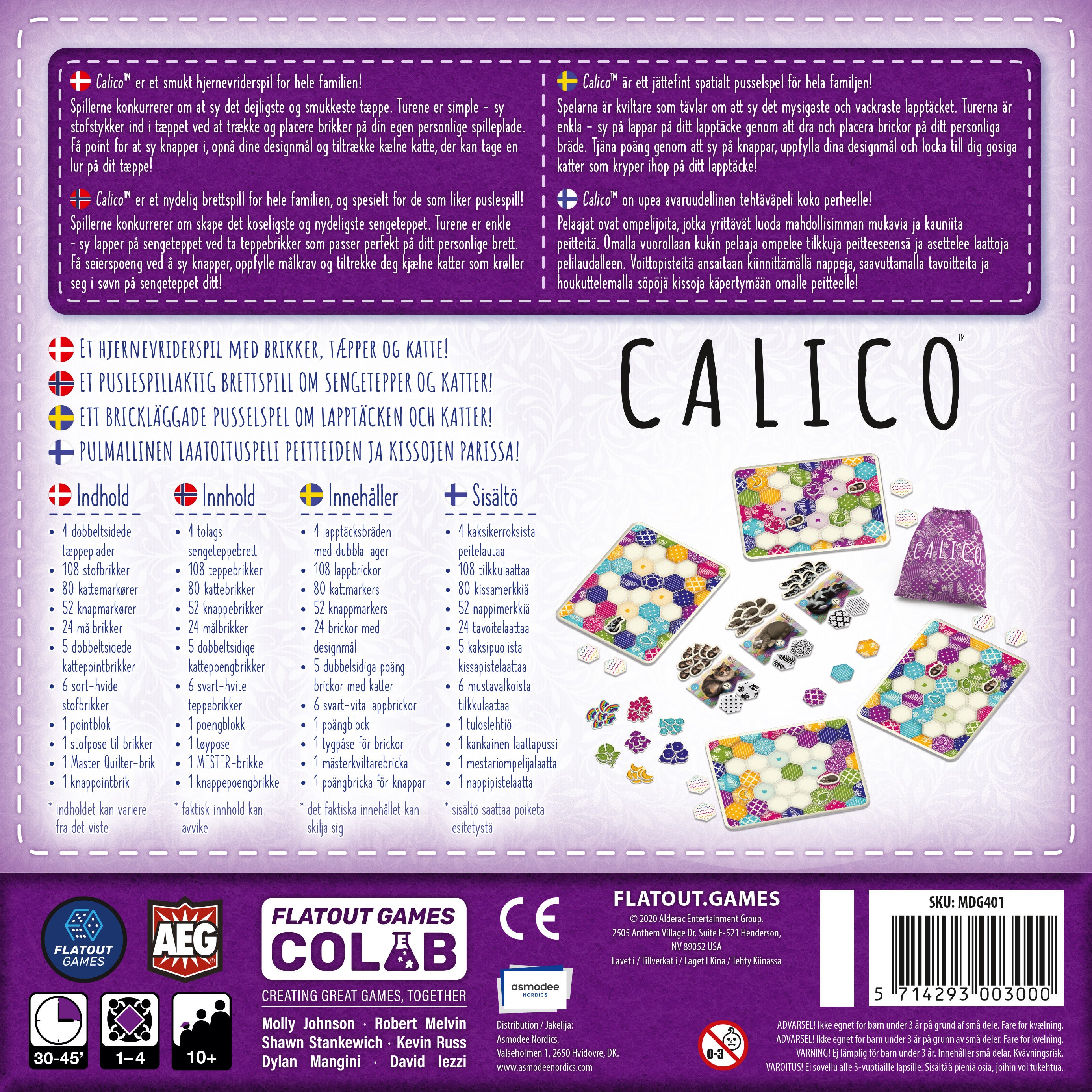 Spill Calico