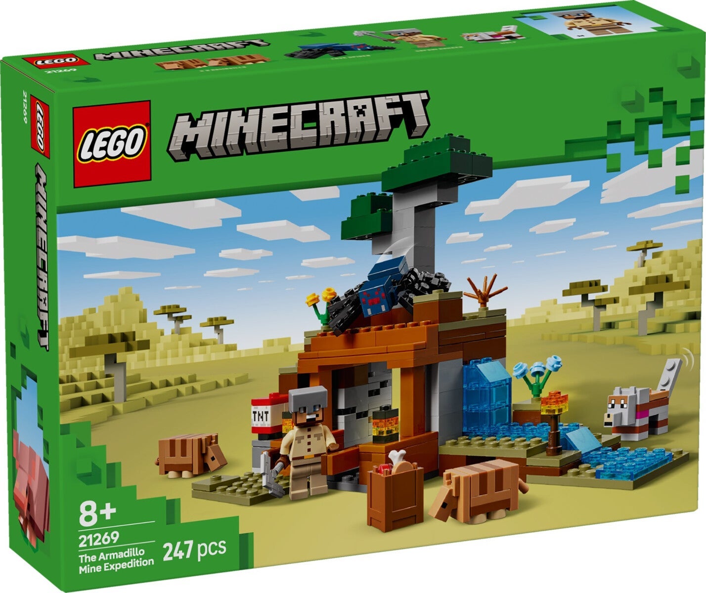 Lego Ekspedisjon til beltedyrgruven 21269