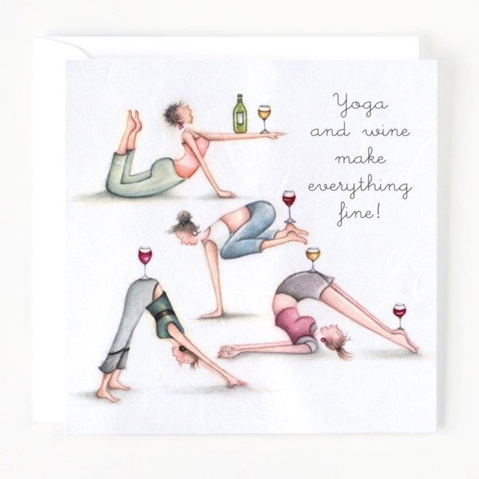 Kort Berni Parker Yoga and Wine