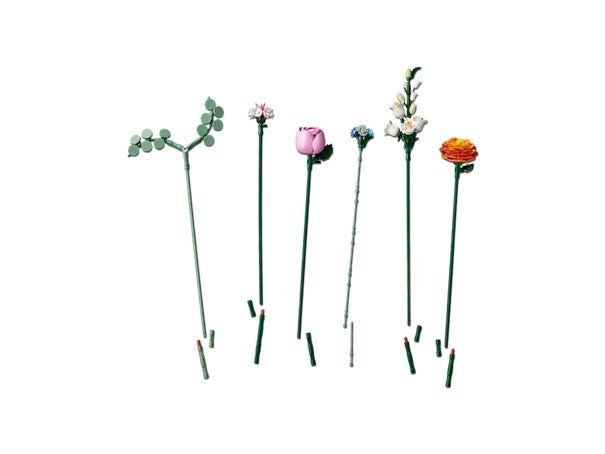 Lego Vakker bukett med rosa blomster 10342