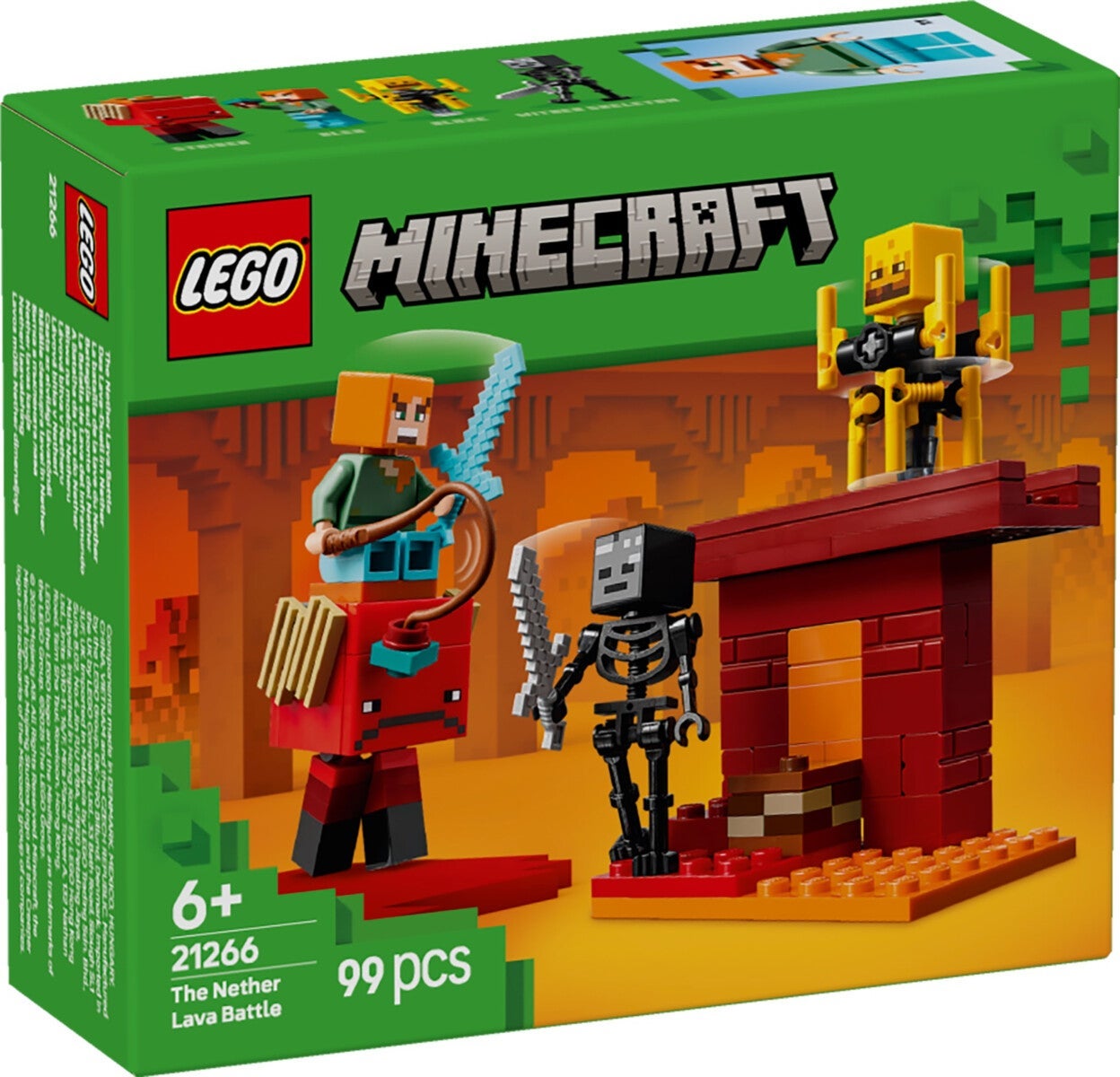 Lego Underverden-lavakamp 21266