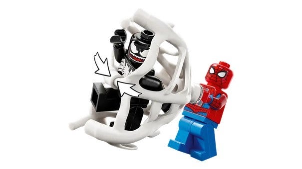 Lego Spider-Man mot Venom med muskelbil 76309