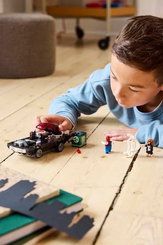 Lego Spider-Man mot Venom med muskelbil 76309