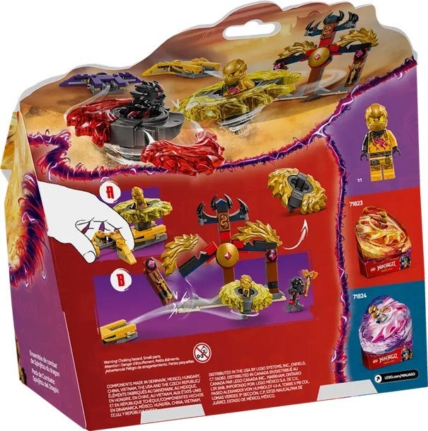 Lego Stridspakke med Spinjitzu-dragespinnere 71826