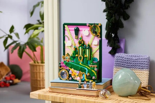 Lego Emerald City-veggkunst 75685