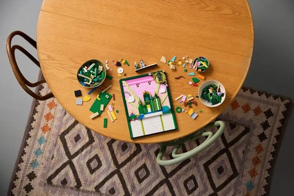 Lego Emerald City-veggkunst 75685