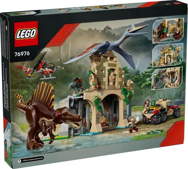 Lego Helikopteroppdrag m/spinosaurus & quetz 76976