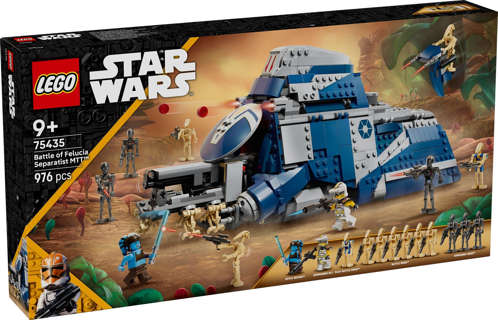 Lego Separatist-MTT fra Slaget om Felucia 75435
