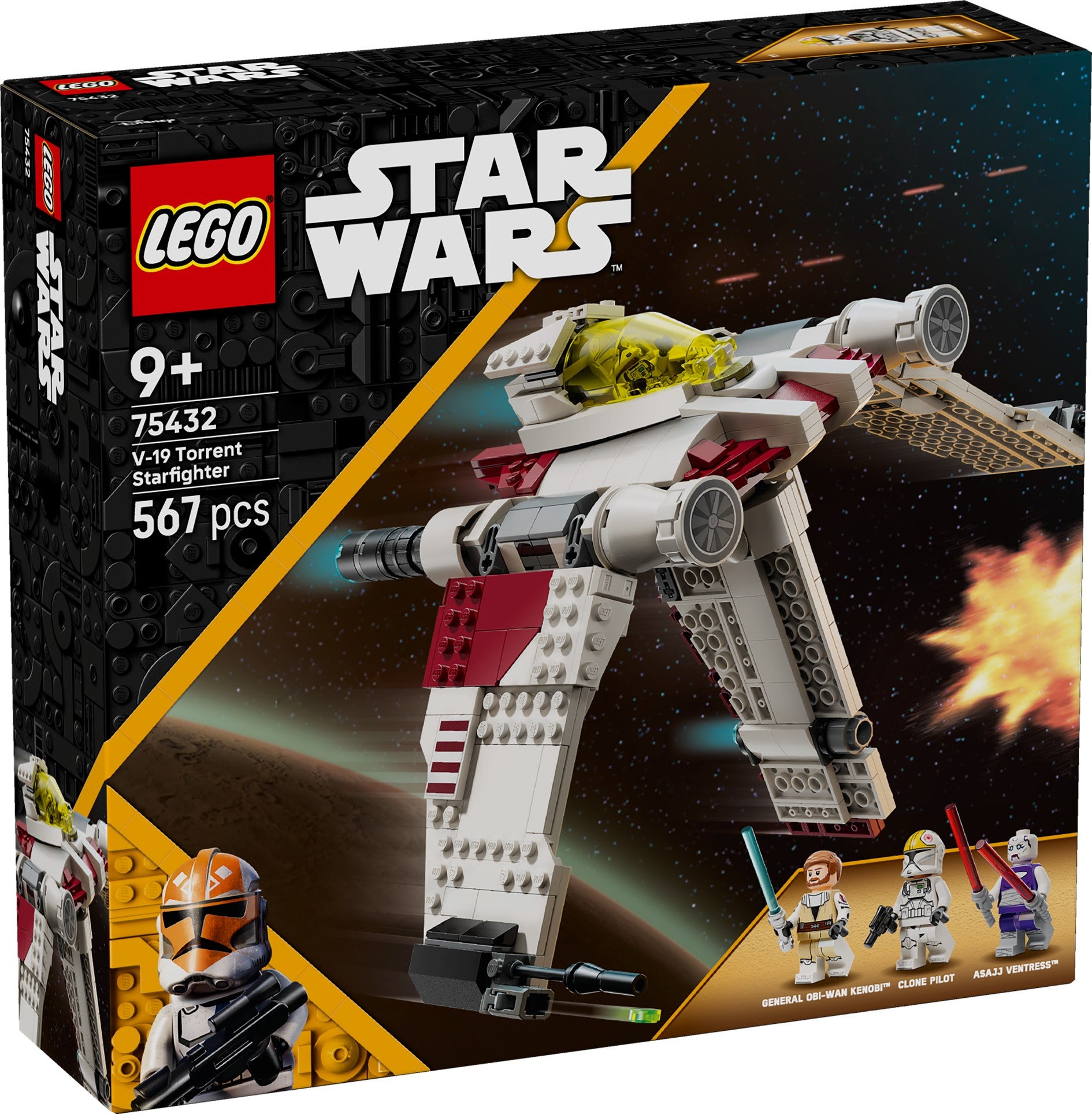 Lego V-19 Torrent-stjernejager 75432