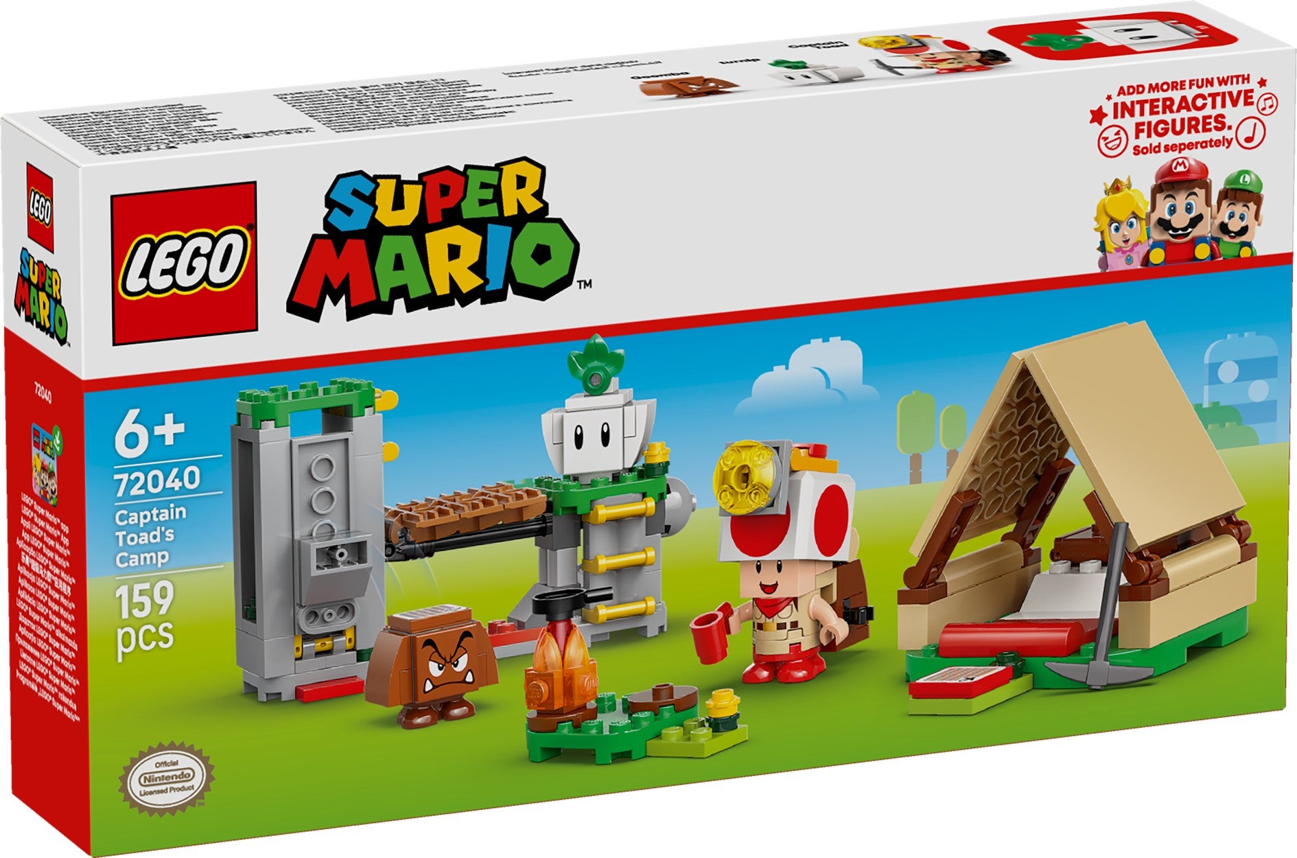 Lego Captain Toads leir 72040