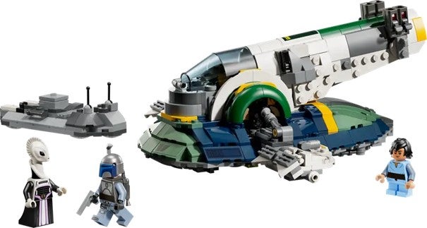 Lego Jango Fetts stjerneskip 75433