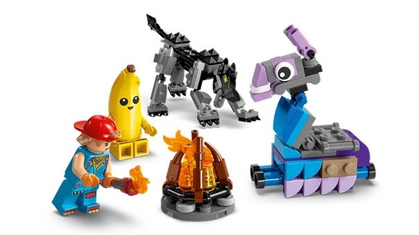 Lego Peely og Sparkplug slår leir på sletten 77075